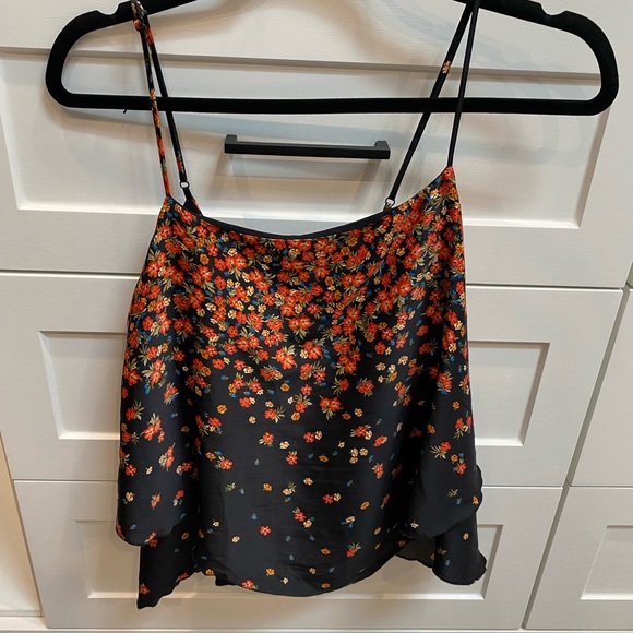 🌱 Free People, Floral Cami - Picture 1 of 5